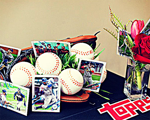 Image of a collage of baseball cards