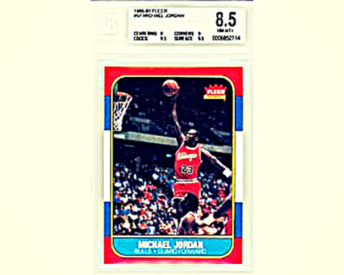 Image of a graded card