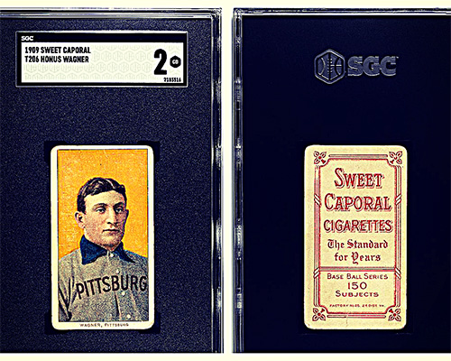Image of a Honus Wagner SGC 2