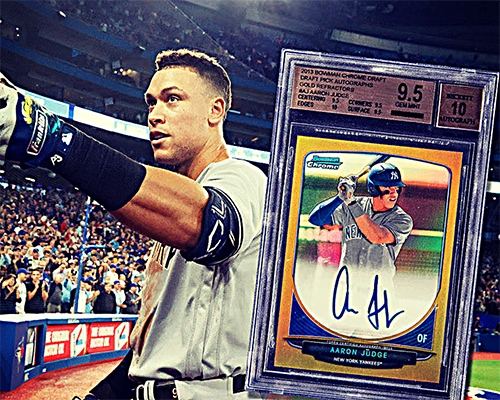 Image of Aaron Judge Rookie Card
